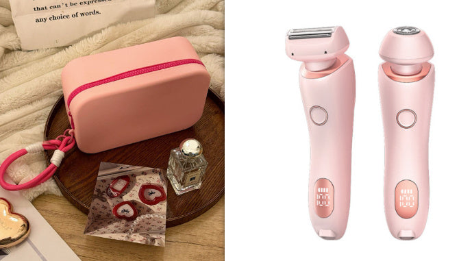 2 In 1 Hair Removal Trimmer For Women, USB Rechargeable