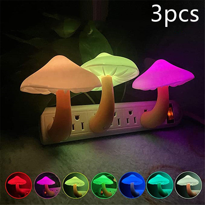 LED Night Light Mushroom Shaped