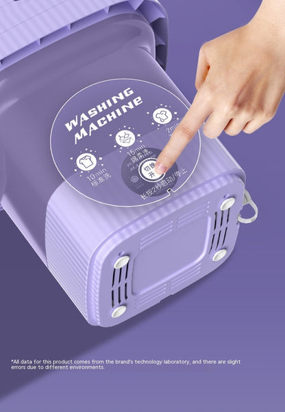 Plastic Folding Washing Machine, Best For Underwear & Pet Clothes