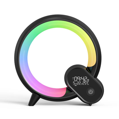 Q Light Analog & Digital Alarm Clock, Sunrise Wake-up