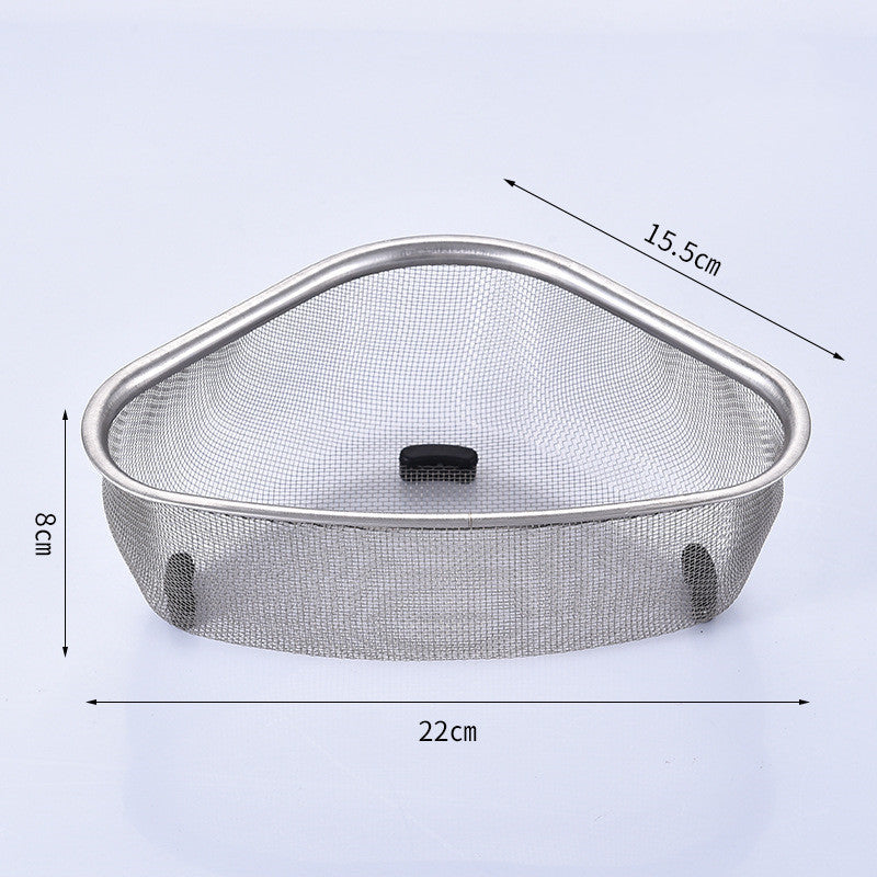 Kitchen Sink Drain Basket, Stainless Steel