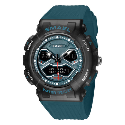 Double Display Men's  Digital Watch