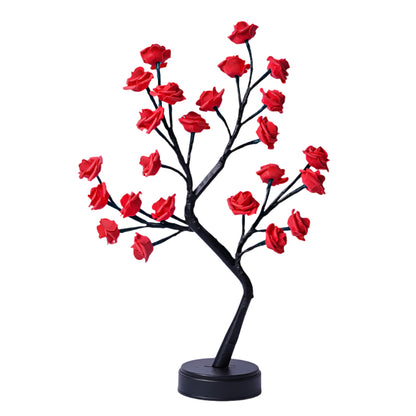 Table Lamp Flower Tree Rose Lamps, For Home Decor