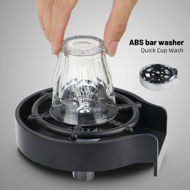 Bar Counter Cup Washer For Sink, High-pressure Spray