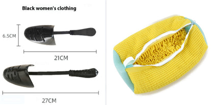 Shoe Wash Bag For Washing Machine, Reusable Zipper, Removes Dirt