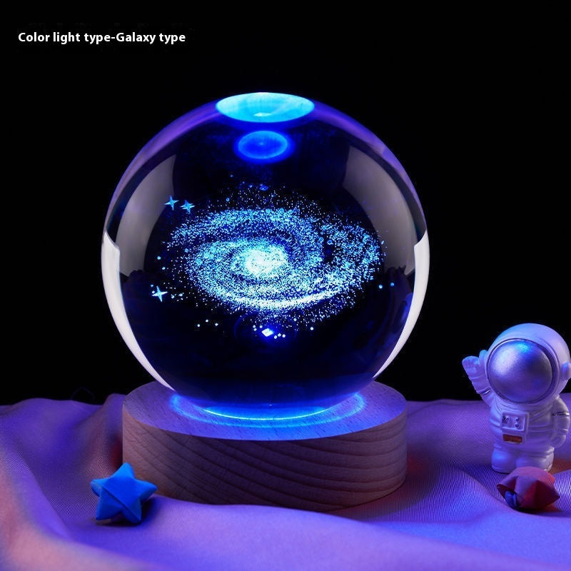 Moon Night Lamp, Crystal Ball