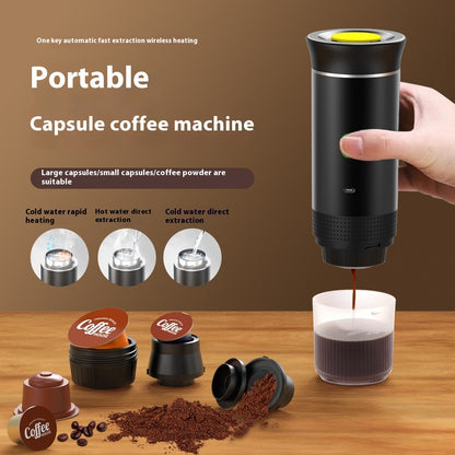 Electric Travel Handy 3 In 1 Espresso Portable Coffee Maker