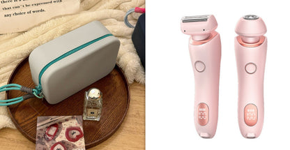 2 In 1 Hair Removal Trimmer For Women, USB Rechargeable