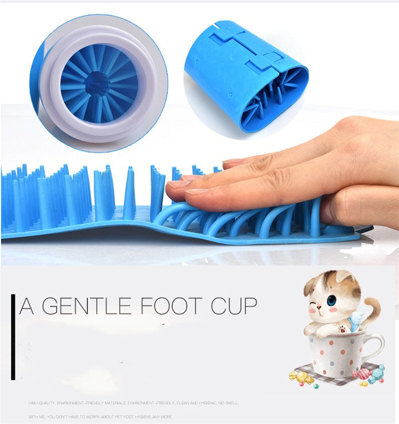 Pet Feet Cleaning Product, Silicone Made