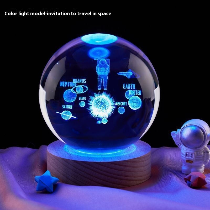 Moon Night Lamp, Crystal Ball