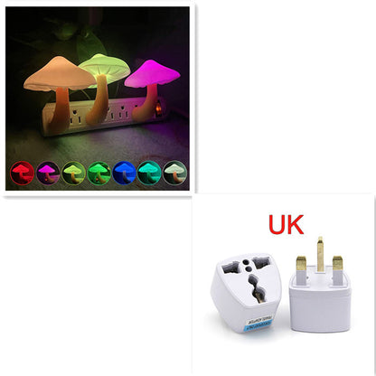 LED Night Light Mushroom Shaped