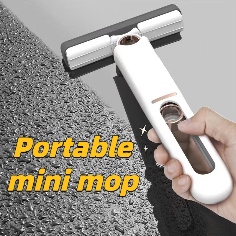 Portable Squeeze Cleaning Mop For Windows & Tables, Glass