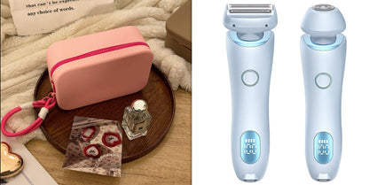 2 In 1 Hair Removal Trimmer For Women, USB Rechargeable