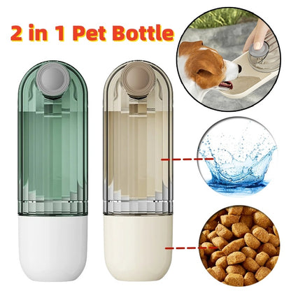 2 In 1 Dogs Drinking & Feeding Cup