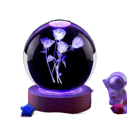 Moon Night Lamp, Crystal Ball