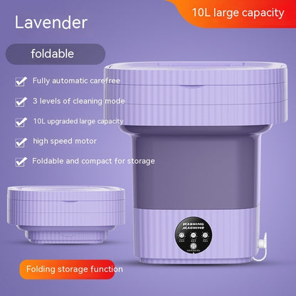 Plastic Folding Washing Machine, Best For Underwear & Pet Clothes