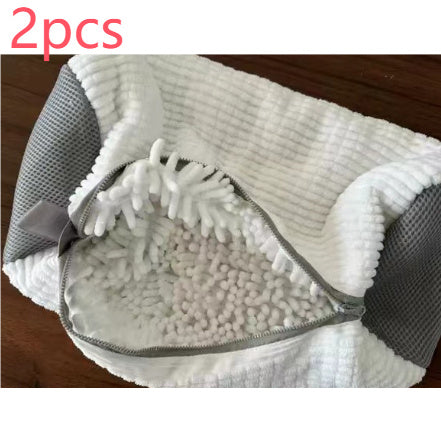 Shoe Wash Bag For Washing Machine, Reusable Zipper, Removes Dirt