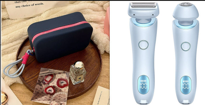 2 In 1 Hair Removal Trimmer For Women, USB Rechargeable