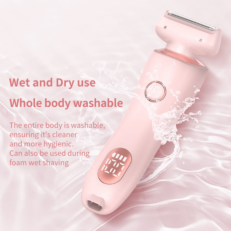 2 In 1 Hair Removal Trimmer For Women, USB Rechargeable