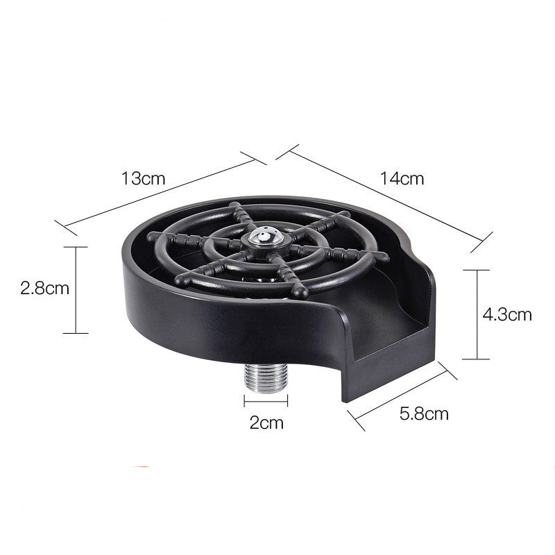 Bar Counter Cup Washer For Sink, High-pressure Spray