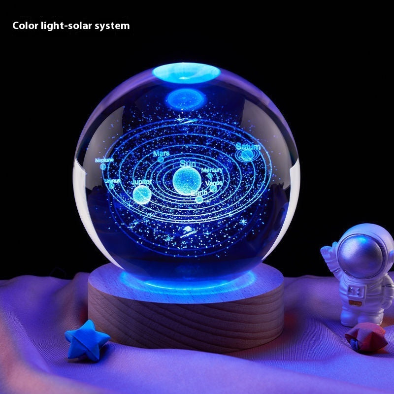 Moon Night Lamp, Crystal Ball