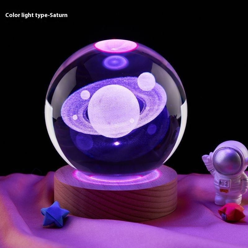 Moon Night Lamp, Crystal Ball