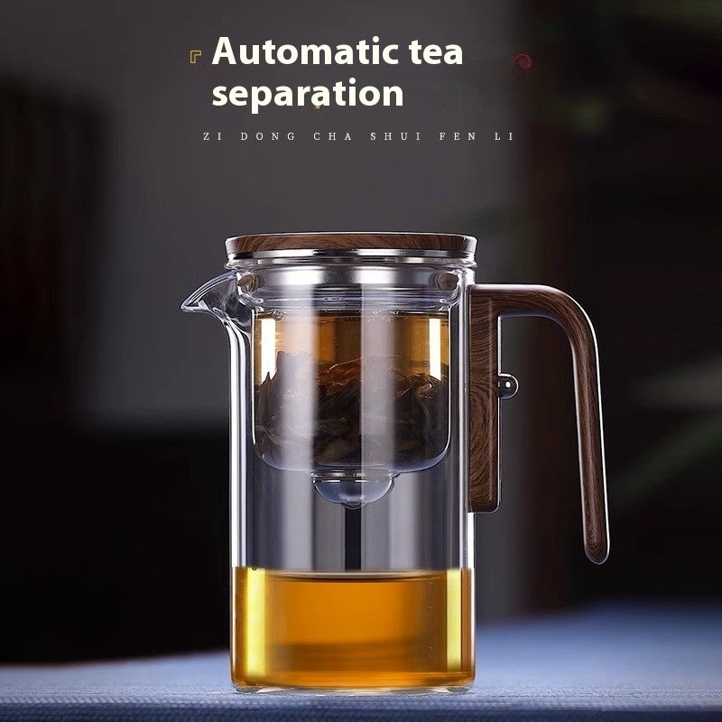 One Click Magnetic Glass Teapot