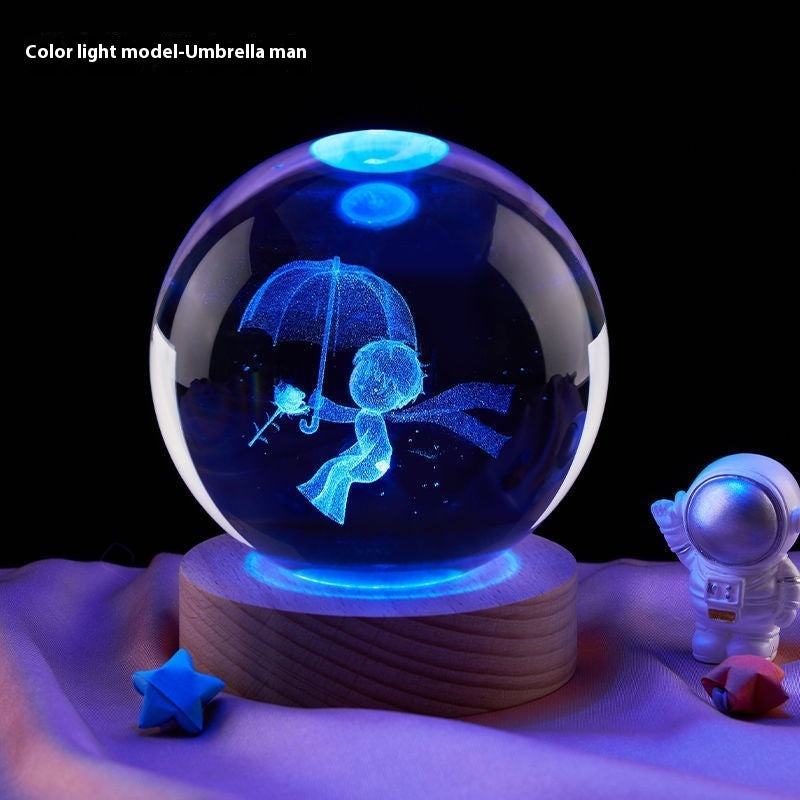 Moon Night Lamp, Crystal Ball