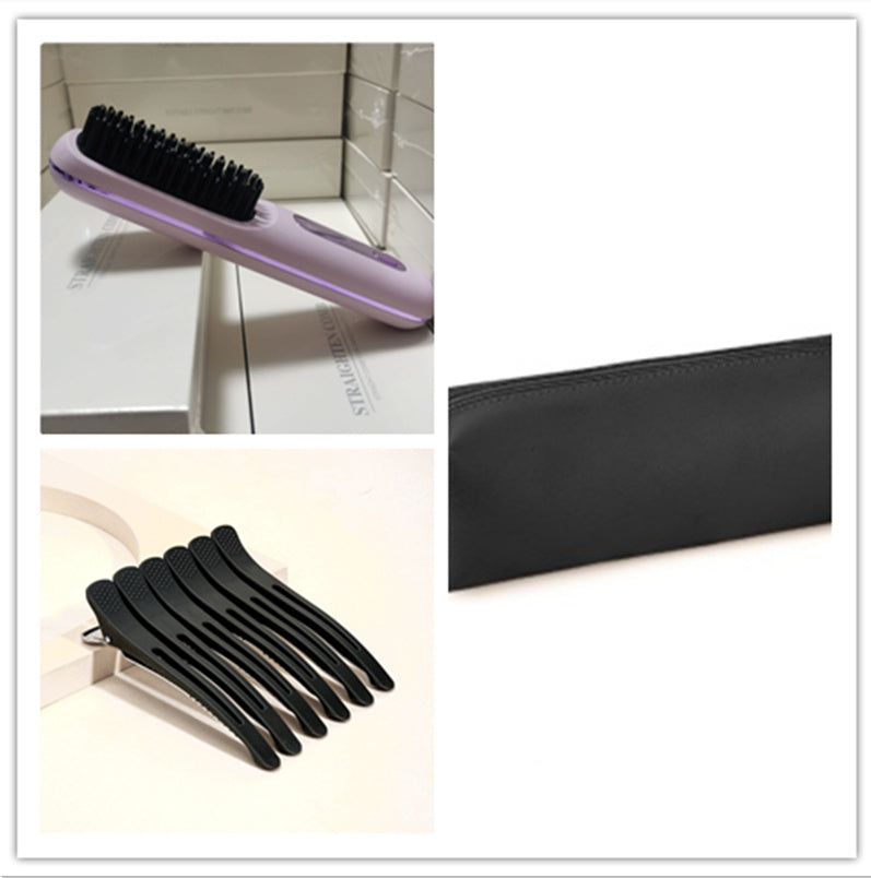 2 In 1 Wireless Hair Straightener Brush