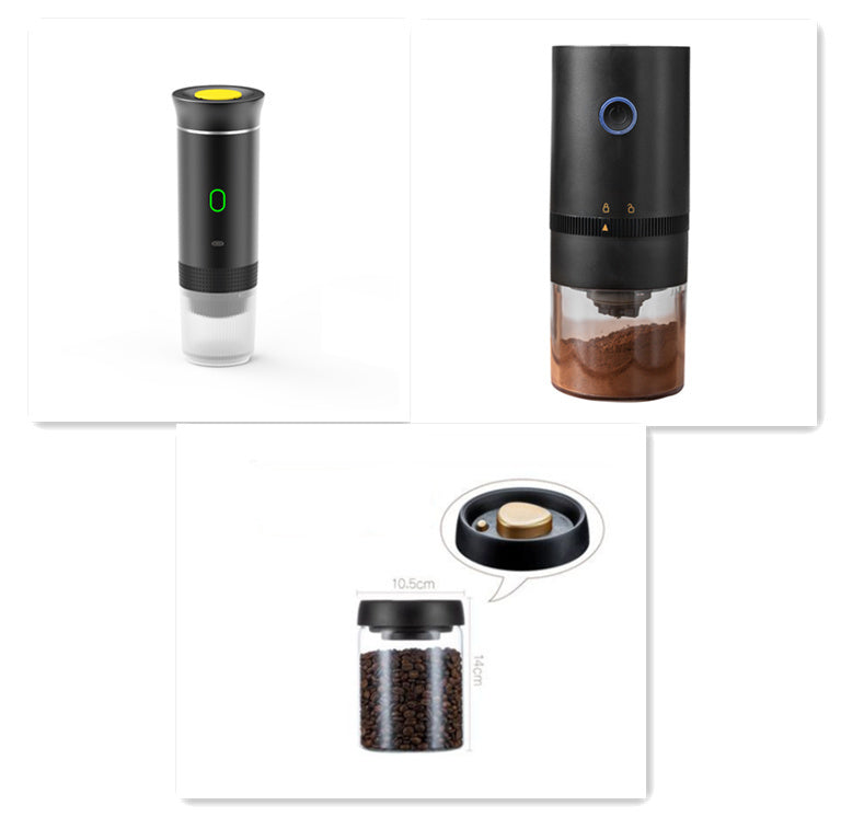 Electric Travel Handy 3 In 1 Espresso Portable Coffee Maker