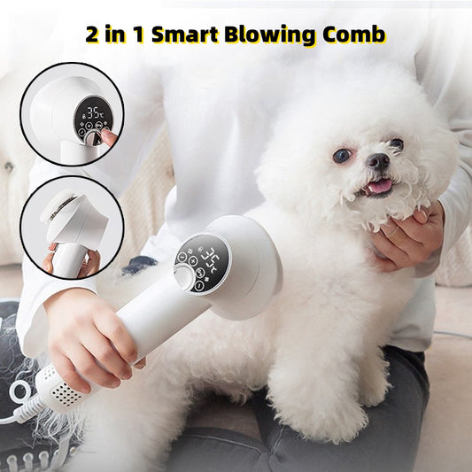 Pet Hair Dryer, Grooming Hairdressing Blow & Comb