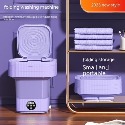 Plastic Folding Washing Machine, Best For Underwear & Pet Clothes