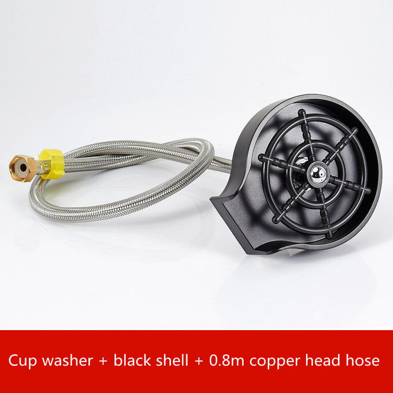 Bar Counter Cup Washer For Sink, High-pressure Spray